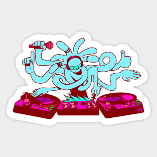 OCTO DEE JAY Sticker